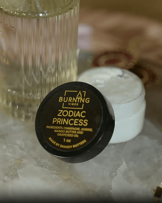1oz Zodiac Princess Body Butter - Burning Vibes