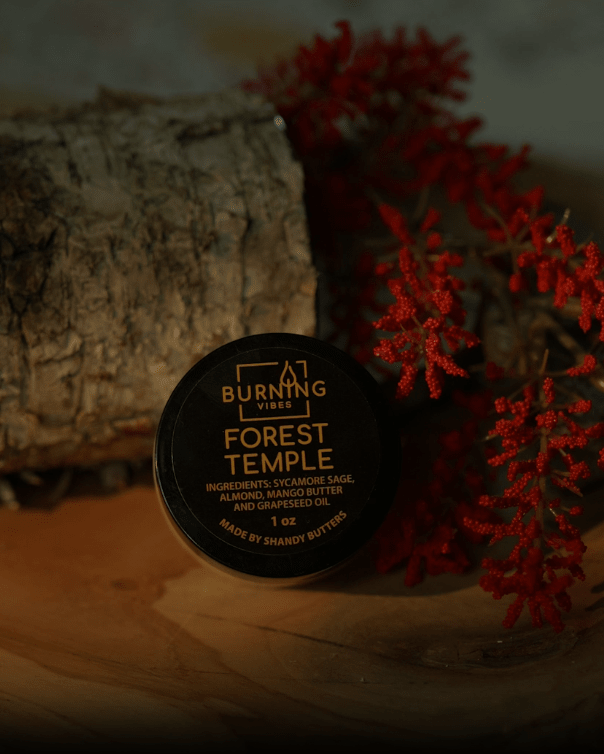 8oz Forest Temple Body Butter - Burning Vibes